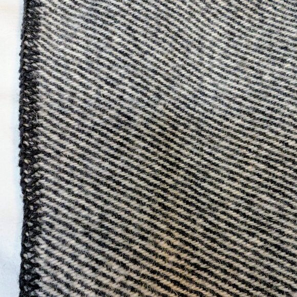 Rare MacAusland’s Woollen Mills Vintage Wool Herringbone Heritage Shawl / Throw - Picture 5 of 11